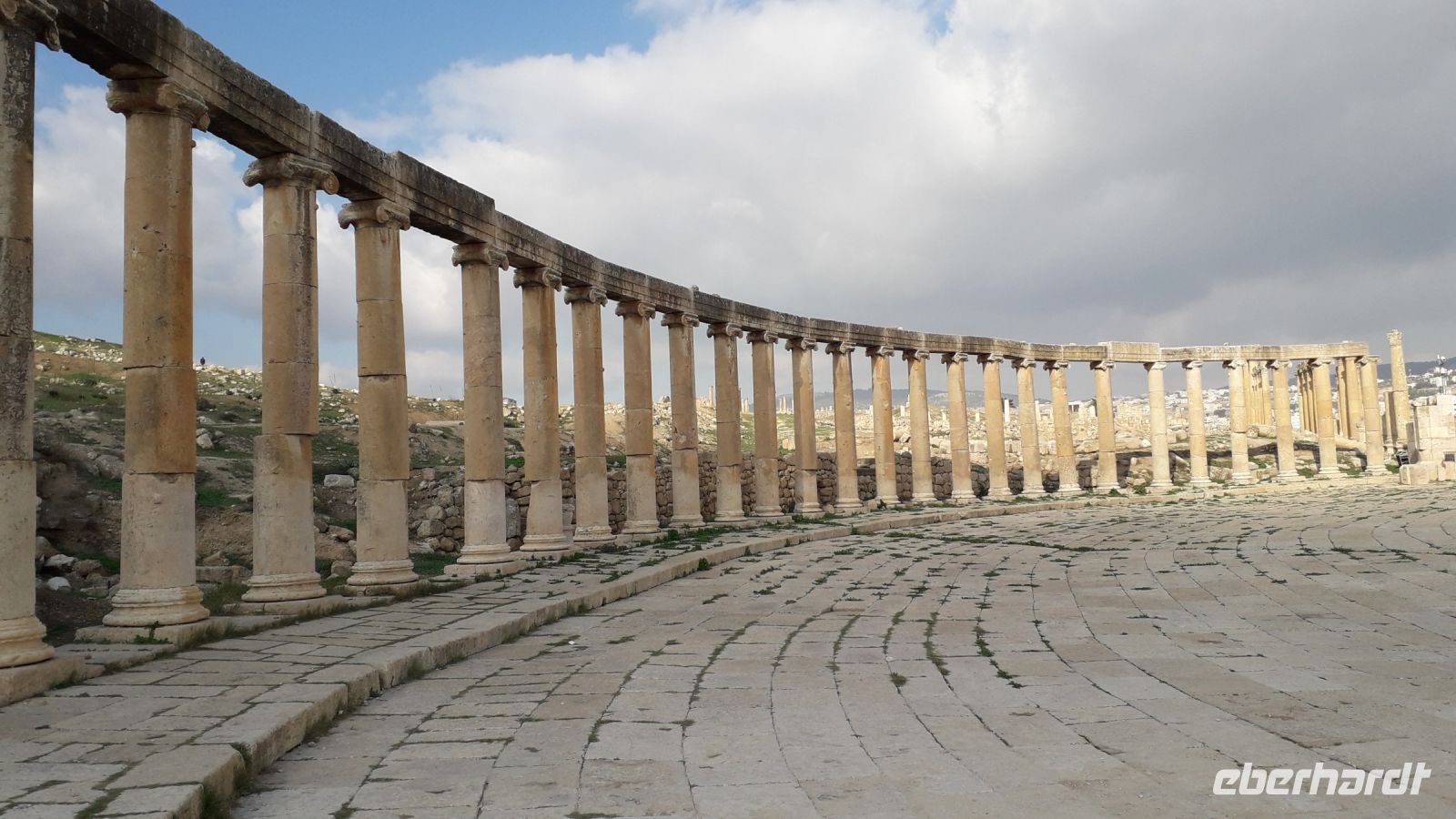 Ovales Forum in Jerash