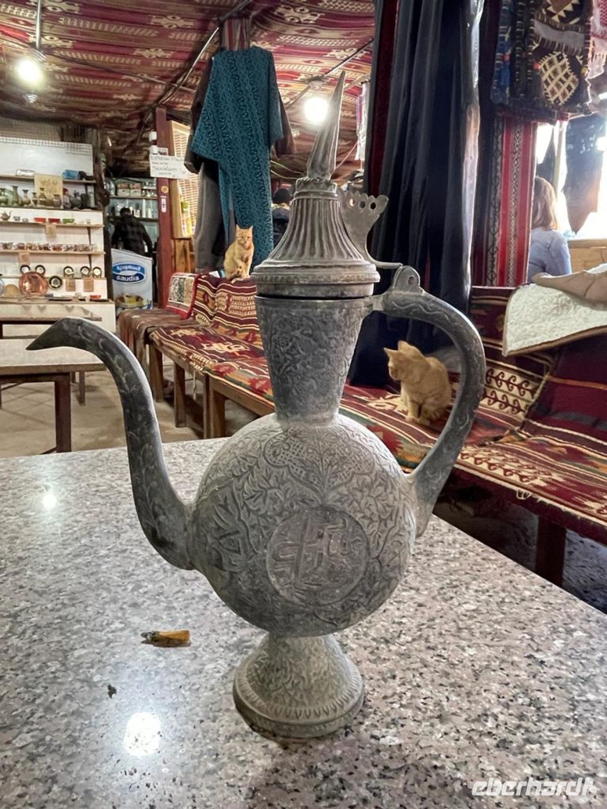 Tee- und Kaffeepause in Petra