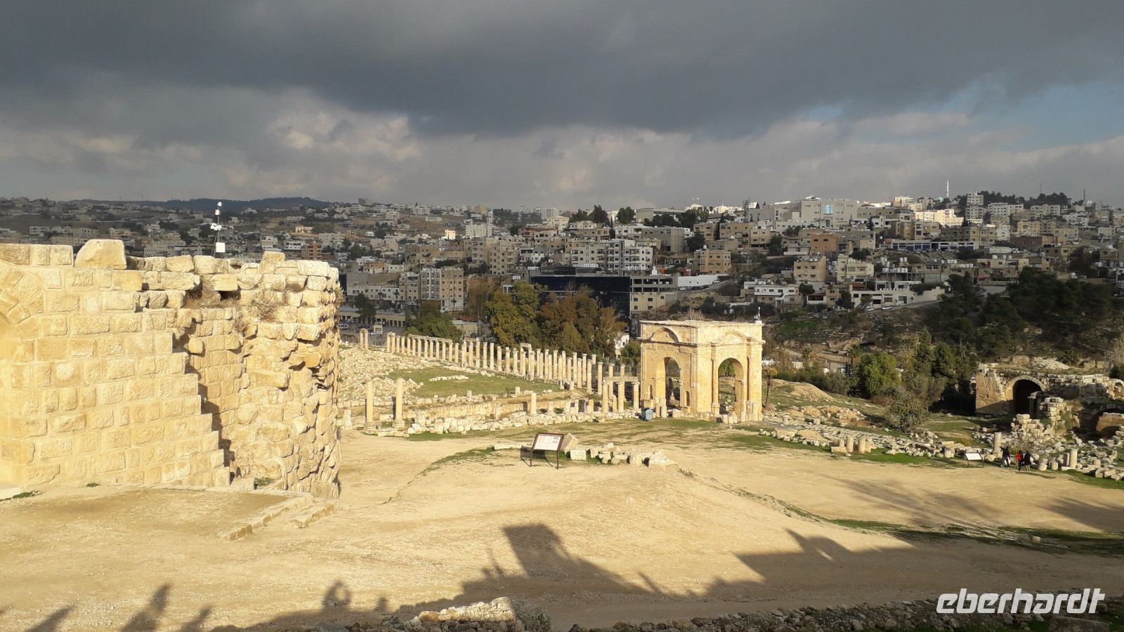 Die Zitadelle beim Sonnenuntergang