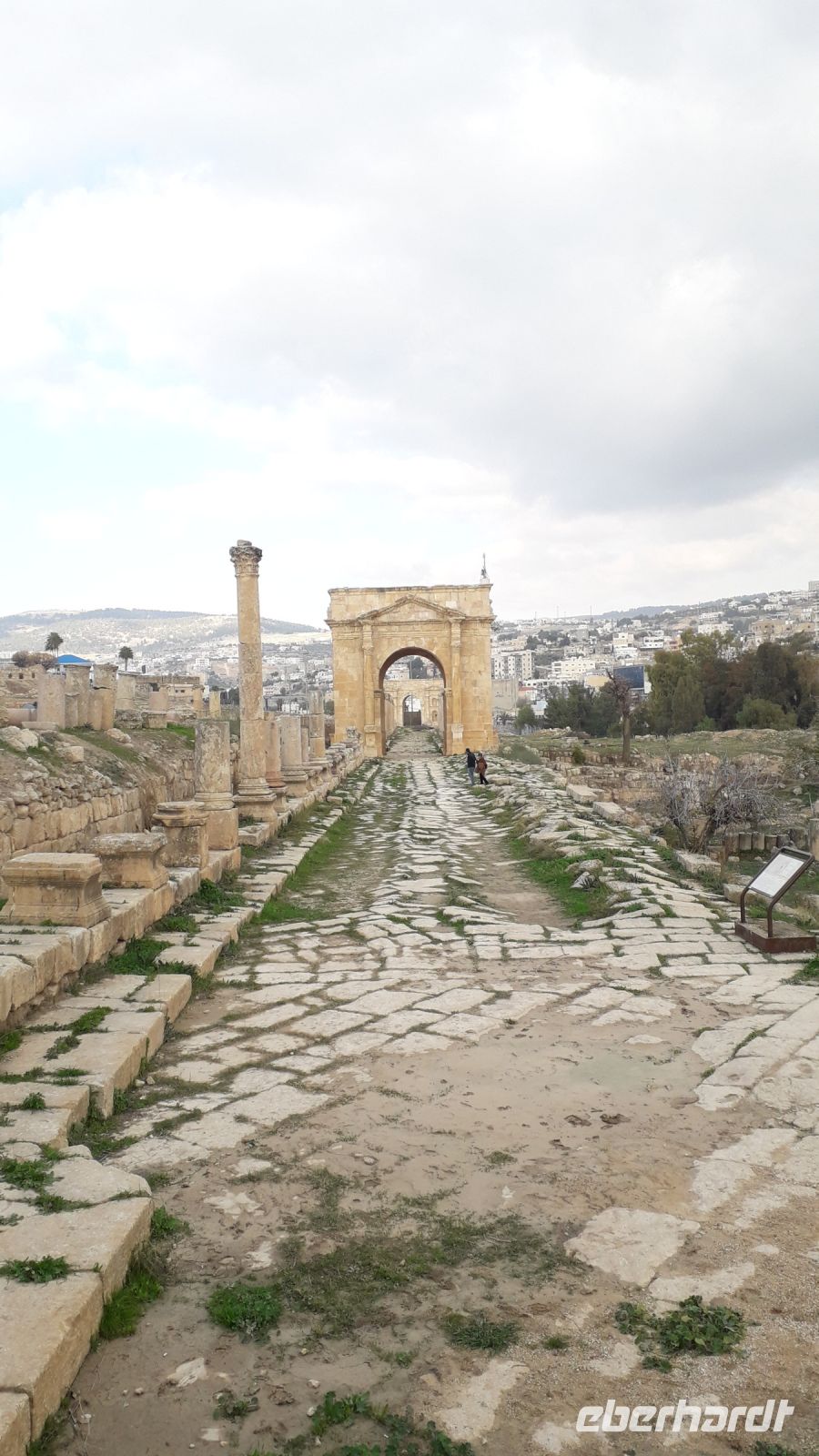 Kolonnadenstraße in Jerash