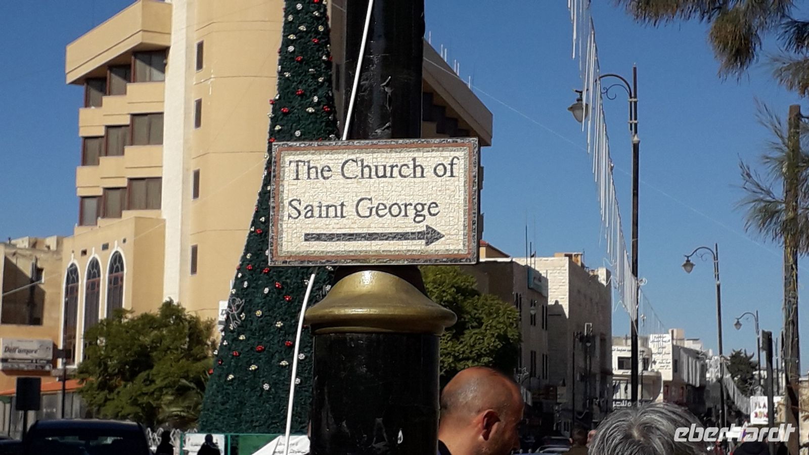 Die Kirche von St. Georg in Madaba