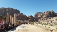 Die Säulenstraße in Petra