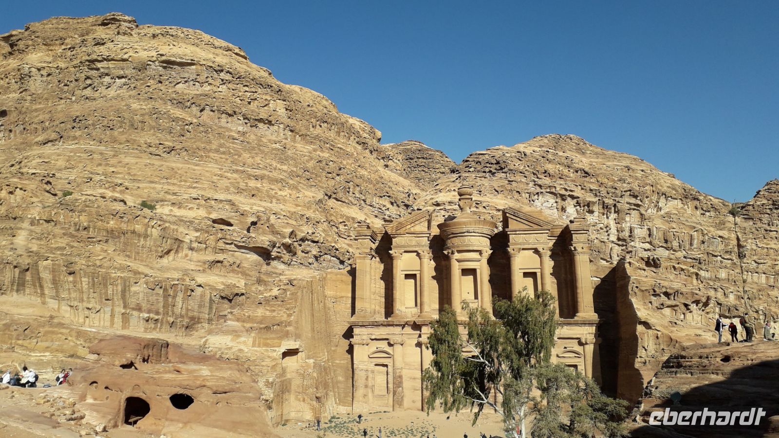 Das Klostergrab Ad-Dayr in Petra