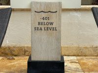 Heute befindet sich das Tote Meer bereits 431 Meter unter dem Meeresspiegel