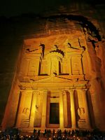 Tag 4 13.03.2023 Petra by night