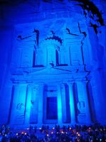 Tag 4 13.03.2023 Petra by night