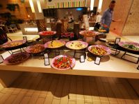 Tag 8 und 9 Buffet im Hilton Hotel am Toten Meer , Swemeh