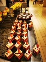 Tag 8 und 9 Buffet im Hilton Hotel am Toten Meer , Swemeh