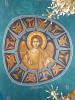 Tag 8 17.03.2023 Bethanien, Deckenfresko in St. Johannes