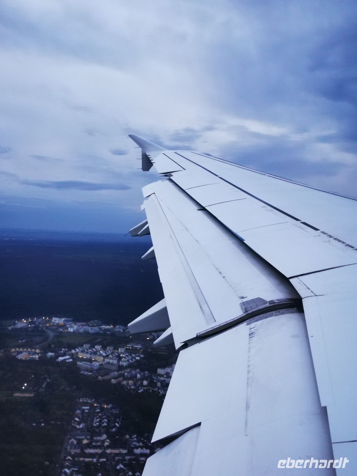 Tag 10 19.03.2023 Anflug auf Frankfurt am Main