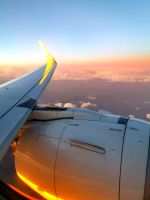 Sonnenuntergang über dem Mittelmeer