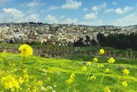 Blick auf Jerash