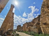 Römische Straße in Jerash