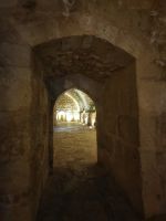 In der von Sultan Saladin 1184 errichteten Burg von Ajlun