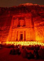 Schatzkammer bei Nacht