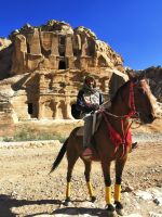Beduinen in Petra