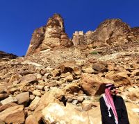 Mahmoud im Wadi Rum