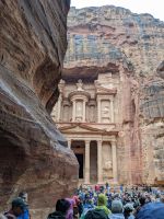 23.6 Petra - Erster Blick auf das Schatzhaus