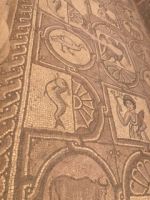 IAusführliche Rundreise im Königreich Jordanien - Mosaik in der byzantinischen Kirche in Petra