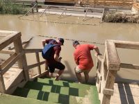 IAusführliche Rundreise im Königreich Jordanien - Die Taufstelle in Bethanien wird genutzt