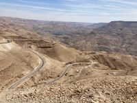 Ausführliche Rundreise im Königreich Jordanien - Blick auf den Wadi Mujib