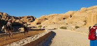 durch das Wadi Musa....