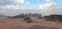 Wadi Rum nach dem Sonnenuntergang
