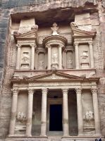 Felsenstadt Petra Schatzhaus