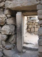 Wüstenschloß Qasr al-Azraq - Steintür