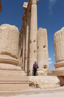 IMG_8369_Alice am Baal-Tempel Palmyra &ndash; &copy; Alice Teipelke (Eberhardt TRAVEL)