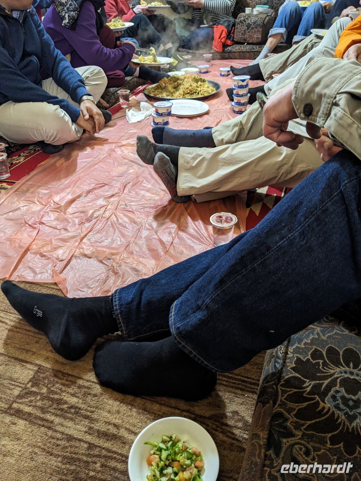 27. Mittagessen bei einer beduinischen Familie