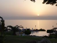 Sonnenuntergang am Toten Meer