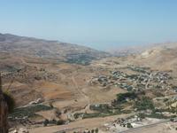 Blick von der Kreuzritterburg Kerak