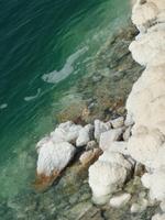 Salzkristalle am Toten Meer