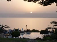 Sonnenuntergang am Toten Meer