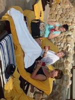 Cocktail schlürfen am Toten Meer