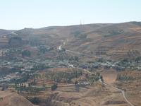 Blick ins Tal von der Kreuzfahrerburg Kerak