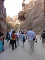 Auf dem Weg zur Nabatäerstadt Petra