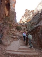 Aufstieg zum Opferplatz in Petra