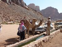 An der Lawrence-Quelle im Wadi Rum