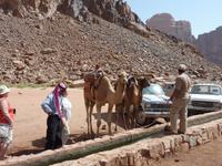 An der Lawrence-Quelle im Wadi Rum