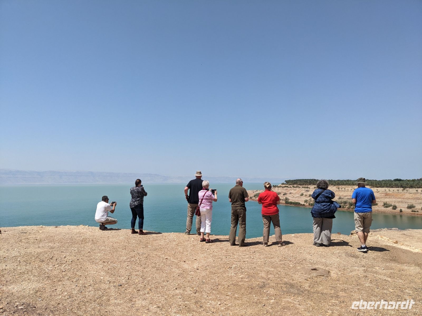 37. Erster Blick auf das Tote Meer