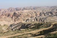 Blick auf Petra