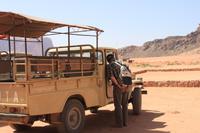 Unsere Jeeps im Wadi Rum
