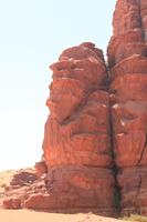 Gorilla-Felsen im Wadi Rum