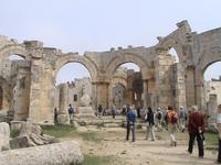 Die Kugel in der Mitte soll jene berühmte Säule gewesen sein