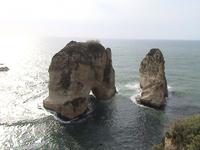 Beiruts Wahrzeichen: der Taubenfelsen