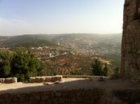 Blick auf die umliegenden Olivenhaine