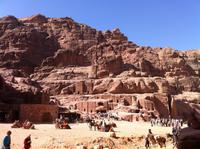 in der Felsenstadt Petra