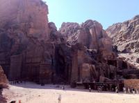 in der Felsenstadt Petra